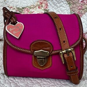 Vintage Dooney & Bourke AWL Cosmic Pink Handbag